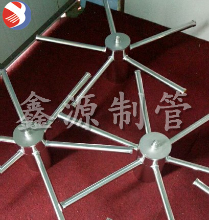 不銹鋼交叉進水裝置，不銹鋼布水器