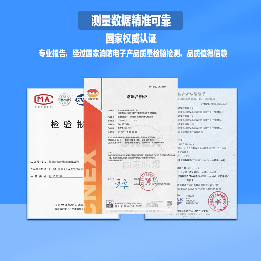 GT-9801TB/SST-9801B壬烷氣體報警器(圖3)